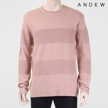 앤듀 남성 라운드넥 AC 빨래판 풀오버(O181KT110P)