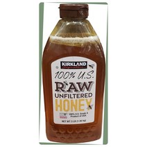 Kirkland 커클랜드 천연 꿀 Raw Unfiltered Honey 1.36kg, 1개