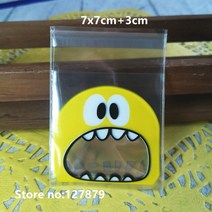 포도봉투 샤인머스캣 한지 과일봉투 만화 고양이 선물 가방 쿠키 포장 비스킷 사탕 음식 케이크 패키지 파티 호의용 7x7cm 100 개, [01] 7x7x3 센치메터, [13] Mixed 6 design