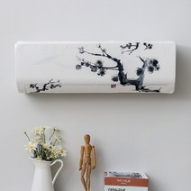 벽걸이에어컨버거 새로운 중국 스타일 매다는 에어컨 커버 신선한 패턴 보호대 벽걸이, 03 03_02 86x23x30  1.5P-2p