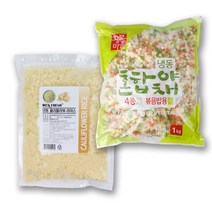 웰프레쉬 콜리플라워라이스 1kg+황보 냉동 혼합야채 볶음밥용 1kg