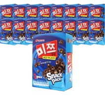 오리온 스윙칩 볶음고추장맛 60g x 12개입, 오리온 미쯔 블랙 84g x 16개입