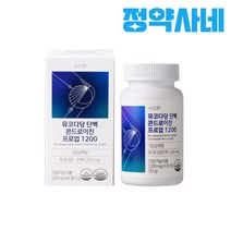 [ 100% 약국 정품 ] 콘드로이친 1200 관절엔 Pro 무릎염증 관절통증 관절연골건강 관절 영양제(약 1개월분), 1개, 60정