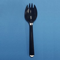 커피바바 블랙 스포크 포크숟가락 개별포장, 2개, 100개입