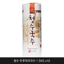 청수식품 [무료배송][청수식품]청수 두루마리국수 1.5KG 10개, 단품없음