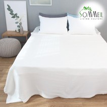 쏘메일 덴슬리 피그먼트 골지 풍기인견 홑이불 S, 상세설명 참조