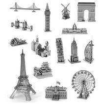 청년토이 3D 메탈퍼즐 명소 시리즈 3D/입체퍼즐, 09.대관람차, 1세트