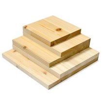 아이베란다 목재자투리모음 소품제작용 스트링아트재료, 14.삼나무 집성 24T 150x200(4개)