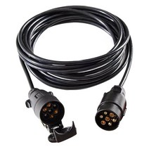 65M 트레일러 연장 코드 12V (7Pin 포함) N 형 플러그 소켓 (캐러밴 RV 트럭 용) EU, 한개옵션0