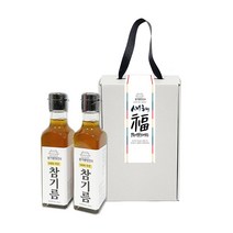 경기방앗간 국산 통깨 참기름 180ml/300ml 1개, 국산참기름세트(참기름300ml, 2개)