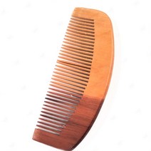 천연 복숭아 나무 빗 우드 브러쉬 예쁜 머리 빗 13cm