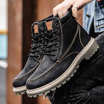 남자 워커 남성부츠 캐쥬얼 전투화 앵클부츠 미끄럼
