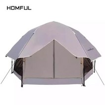 몽골텐트 캐노피천막 대형 homful 새로운 도착 도매 자동 인스턴트 방수 캠핑 야외 팝업, 적갈색
