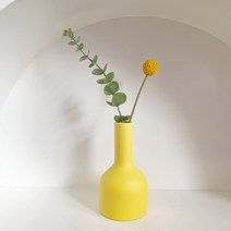 DFMEI 꽃병. 화병.Vase.--꽃병 한타자기 말린 꽃꽂이 거실 식탁 인테리어 소품자락입니다.사진 소품 하나 찍어요, DFMEI.노란색 젖빛 없음. 14 + 꽃 매칭