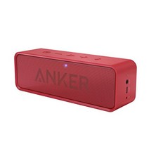 Anker 앵커 사운드코어 휴대용블루투스 4.2스피커 캠핑 등산 낚시, 레드