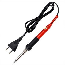 좋은 일반 전기 납땜 인두 도구 JCD 다리미 908 온도 조절 가능 스탠드 미국 EU 영국 플러그 110V 220V 60W, 5.110V 60W  908 Red미국