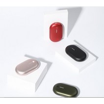 로이체 USB 손난로 휴대폰 보조배터리 4400mAh 크리스마스 연말선물, 블랙