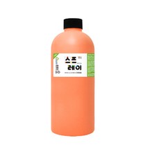 (사은품증정) 스프레이물감 1000ml 낱색 스노우키즈 핑거페인트 대용량물감 유아물감 물감놀이 미술놀이 촉감놀이, 스프1000(오렌지), +사은:디스펜서
