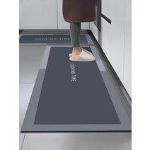 깔끔한 주방 바닥 매트 미끄럼 방지 피로예방 매트, 100cm-160cm, Z
