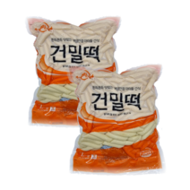 토담 건밀떡 밀떡볶이 건조(소/1.2x5.7cm) 2kgx2봉/업소용 떡볶이 2kgx2봉