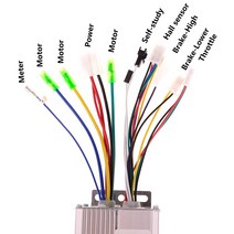 전기자전거교체용품 전기 자전거 액세서리 36V48V 350W 브러시리스 DC 모터 컨트롤러 전자 스쿠터 Diy