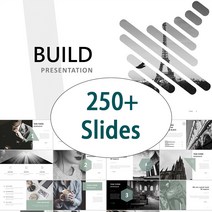 5테마 250 + 슬라이드 최소한의 마케팅 피치 데크 Webinar 프리젠 테이션 현대 파워 포인트 프로젝트 계획, 한개옵션0