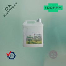 이산화염소수 뿌리는업소용방역 항균소독 살균스프레이 방역업체 소독제 살균제 만나오투 5L 20L, 1개