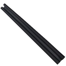 1pc 도어 드래프트 가드 스토퍼 유연한 도어 하단 씰링 스트립 방풍 먼지 스토퍼 가드 비 절연체 날씨 스트립, 검은색