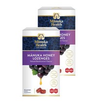 마누카헬스 마누카 꿀 로젠지 블랙커렌트 65g 15개입 2팩 Manuka Health Manuka Honey Lozenges Blackcurrent