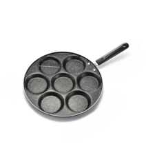 국화빵틀 풀빵 간식만들기 와플 모양팬 틀 가정용, 7라운드프라이팬인덕션콘로가스유니버설모델+기프트