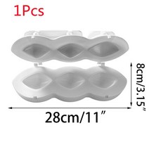 음식물처리기 분쇄기 싱크대 분쇄 음식물 처리기 미트볼 채우는 음식 케이크 디저트 로프 메이커 금형 홈, 02 L