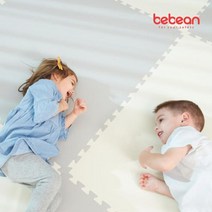 베베앙 [BEBEAN 베베앙]팡키즈 층간소음 퍼즐매트 3cm 모음전(셀프시공), 100x100x3cm_파스텔블루