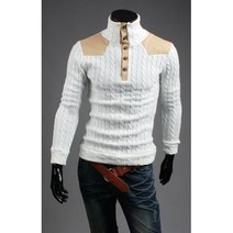 후앙스 꽈배기 레자배색 폴라 ISPL-207