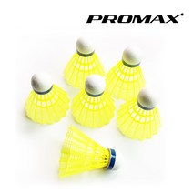 PROMAX 나일론 셔틀콕 (6입), 단일