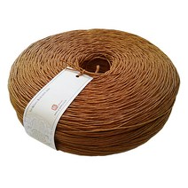 구름한지 한지지끈 10m / 1000m 매듭끈 포장끈, 3.황토색