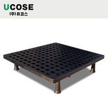 유코스 원룸 슈퍼싱글매트리스 침대 받침대 깔판, 1개