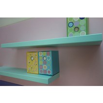 무지주선반 벽선반 벽걸이선반, 민트