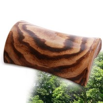국내산 편백나무 오동나무 경침 목침 안마기 모음, 06_오동 목침 23cm