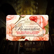 [쌩스네이처] 이탈리아 명품비누 네스티단테 비누, 1개, 07. 로맨티카 장미 & 모란 (250g)