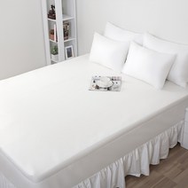 아이닉스 방수걱정 NO 방수 라텍스커버 매트커버, 화이트