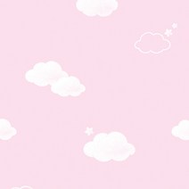 시트나라 포인트시트지 HEM-001 (별구름 - 핑크)