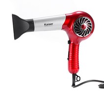 카이젤 패션 헤어 드라이어 KHD-5310, KDH-5310, 그레이 + 레드