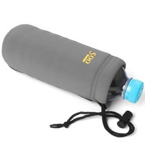 토탈하우스 500ml 생수병전용 네오프렌 물병주머니, 생수병전용-워터500-네오프렌-물병주머니-그레이, 1P, 1개
