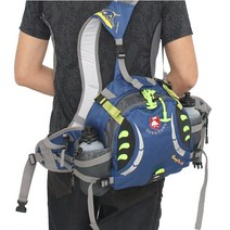 모두모아 배낭형 힙색 레저용 라이딩배낭 등산소형배낭, 라이트그린