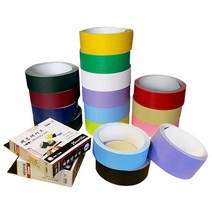 문구조아 제본테이프 25mm 35mm 50mm 테이프, $M8N_25mm*10M/분홍, -