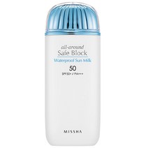 미샤 올 어라운드 세이프 블록 워터프루프 선밀크 SPF50+/PA+++, 70ml, 1개