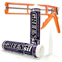 다우 무초산 실리콘 300ml 실리콘총 실리콘건, 실리콘 건(총)/P형, 1개