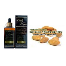 데일리더즌] 퓨어100% 유기농 오일 모음, 스윗아몬드오일100ml, 1개, 100ml