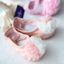 벨라걸스 유아동 벨라 진주코사지 발레슈즈