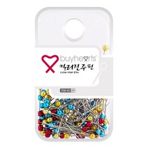 바이하츠 칼라진주핀 가봉용핀 시침핀 고정핀